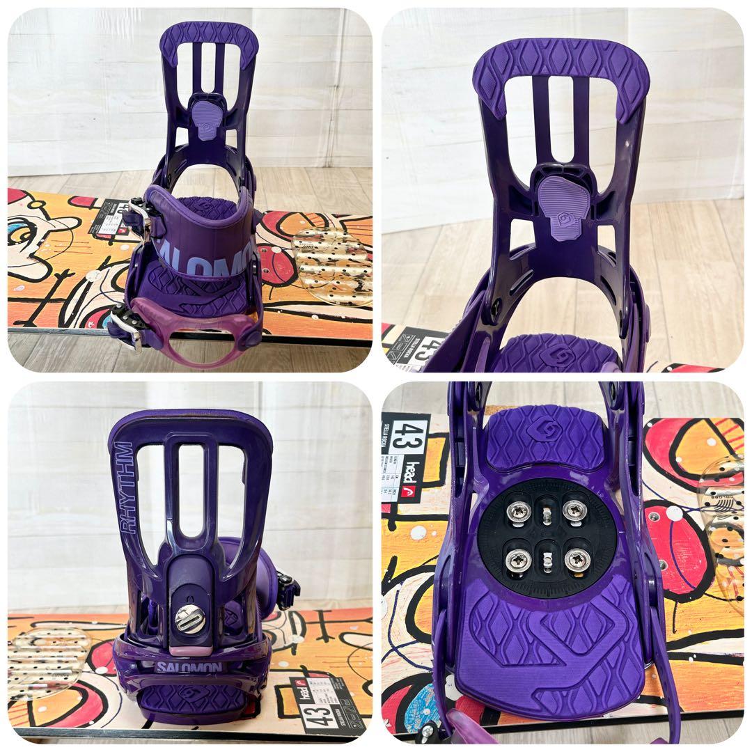 レディースボードセット head ステラロッカ143㎝、head BOA 25㎝