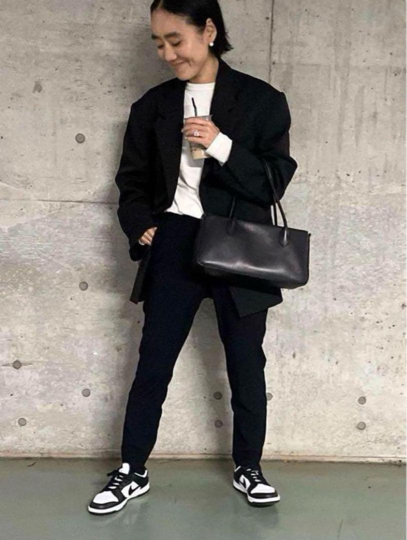 ナイキ ダンクロー パンダ 白黒　24cm おしゃれ　ナイキスニーカー