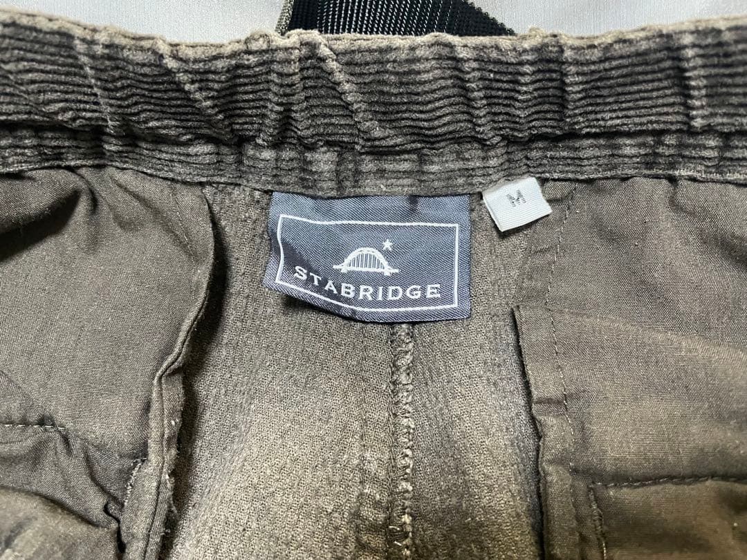 M☆ STABRIDGE / コーデュロイ バイヤー パンツ ☆ グリズリー