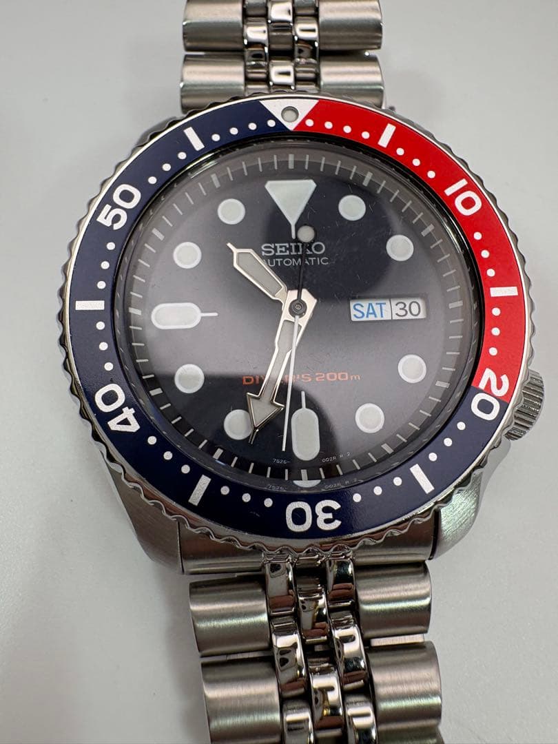 最終値下げ SEIKO 腕時計 海外モデル ネイビー SKX009KD セイコー