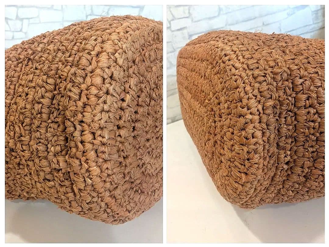 ♥美品♥ヘレンカミンスキー　かごバッグ　ラフィア　トートバッグ　大容量