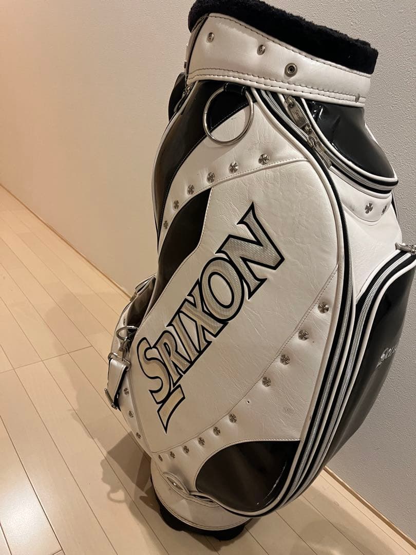 Srixon キャディバッグ ホワイト・ブラック