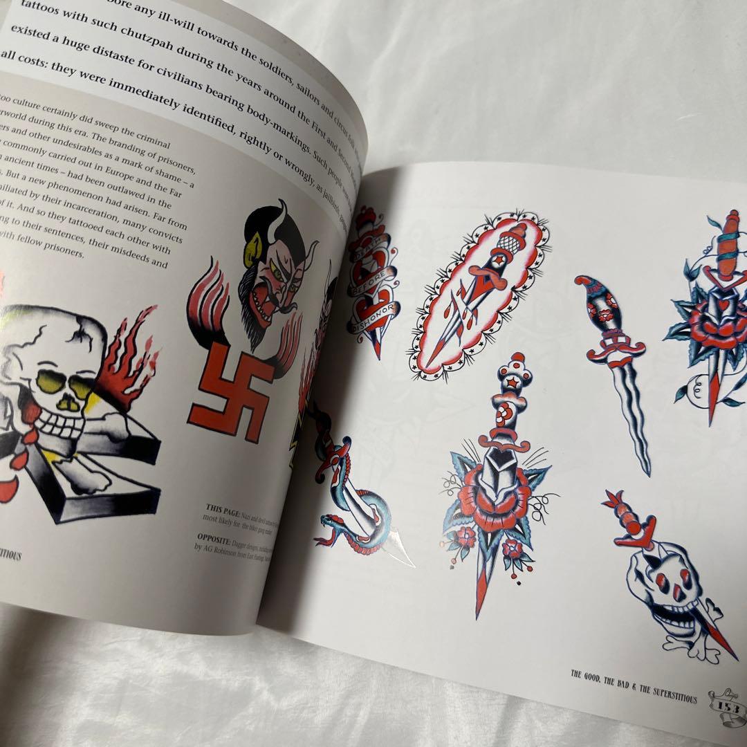 希少　ヴィンテージタトゥー　作品集　キャロルクラーク