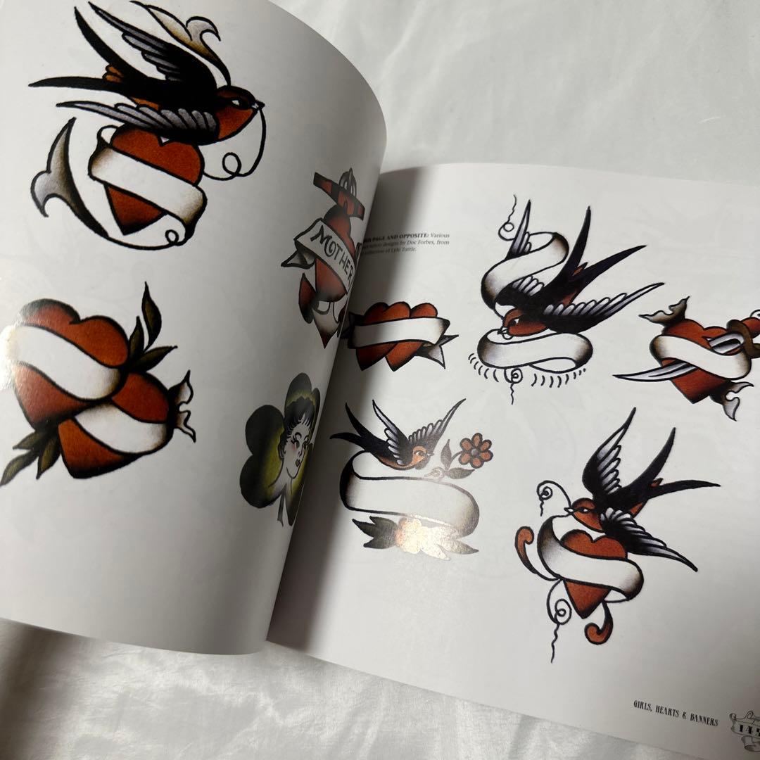 希少　ヴィンテージタトゥー　作品集　キャロルクラーク