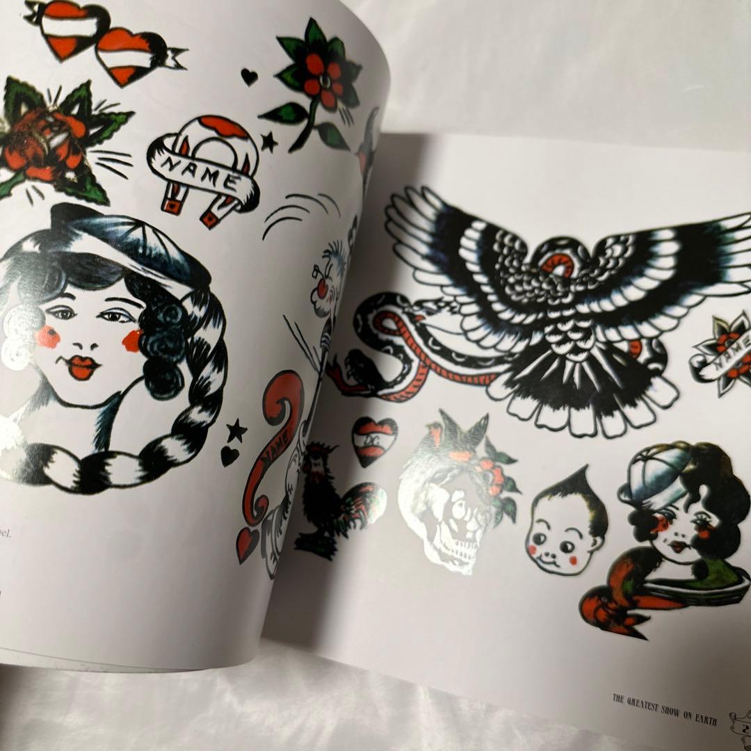 希少　ヴィンテージタトゥー　作品集　キャロルクラーク