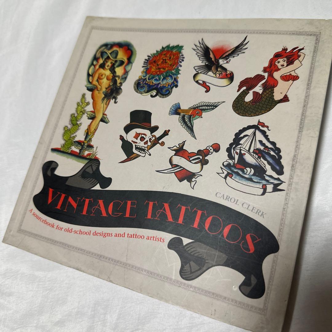 希少　ヴィンテージタトゥー　作品集　キャロルクラーク