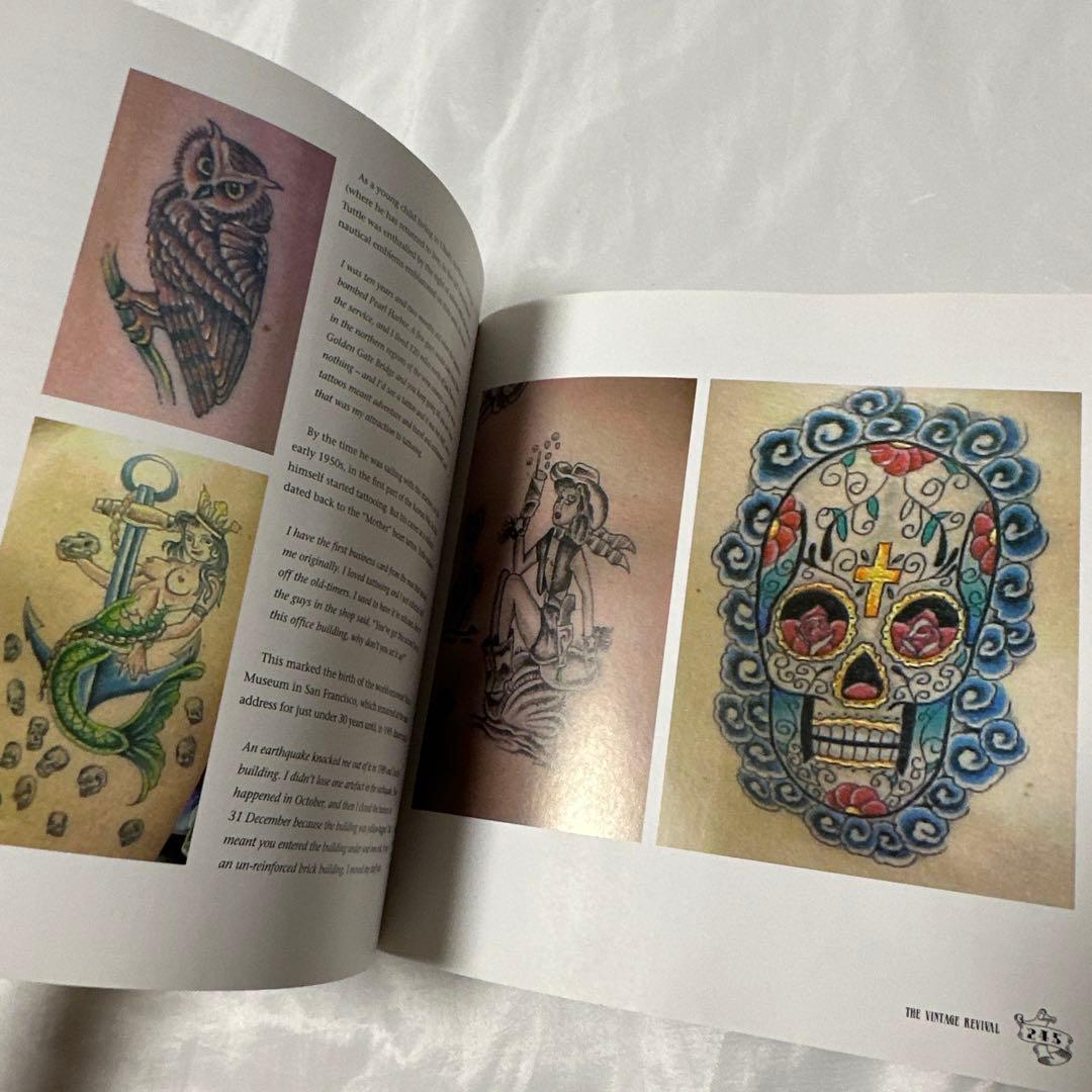 希少　ヴィンテージタトゥー　作品集　キャロルクラーク