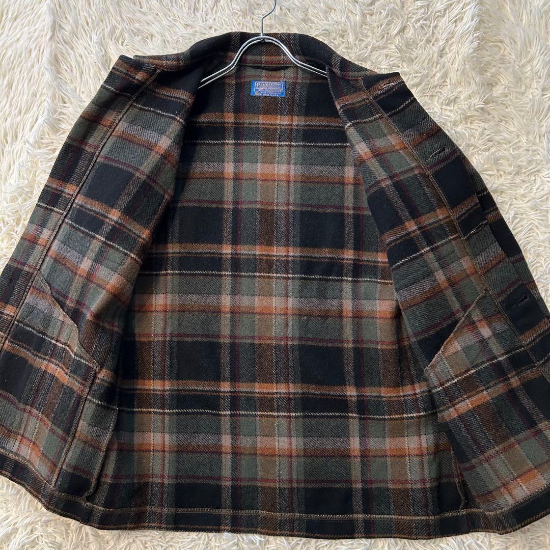 ✨美品✨ ペンドルトン 70S チェック柄ウールCPOジャケット サイズL相当