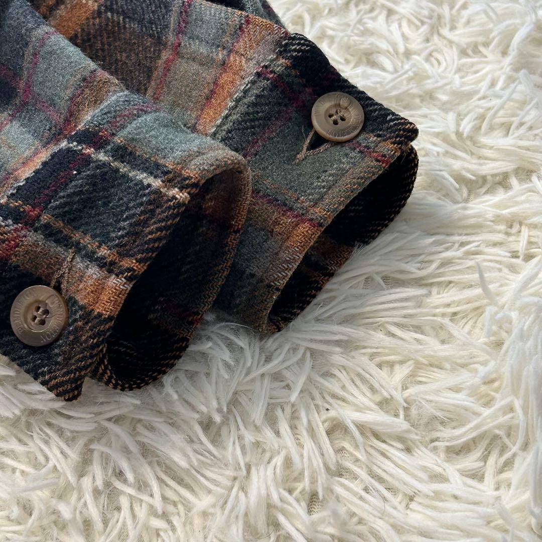 ✨美品✨ ペンドルトン 70S チェック柄ウールCPOジャケット サイズL相当