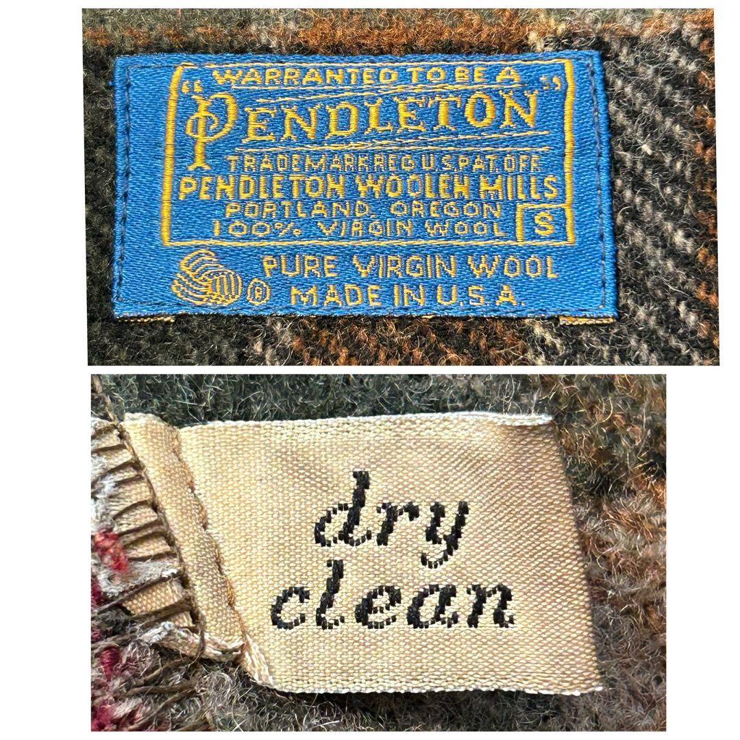 ✨美品✨ ペンドルトン 70S チェック柄ウールCPOジャケット サイズL相当