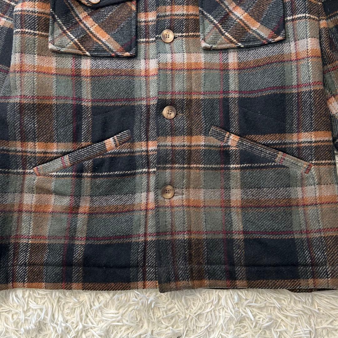 ✨美品✨ ペンドルトン 70S チェック柄ウールCPOジャケット サイズL相当