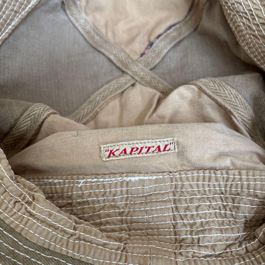 KAPITALパッチワーク バケットハット マルチカラー