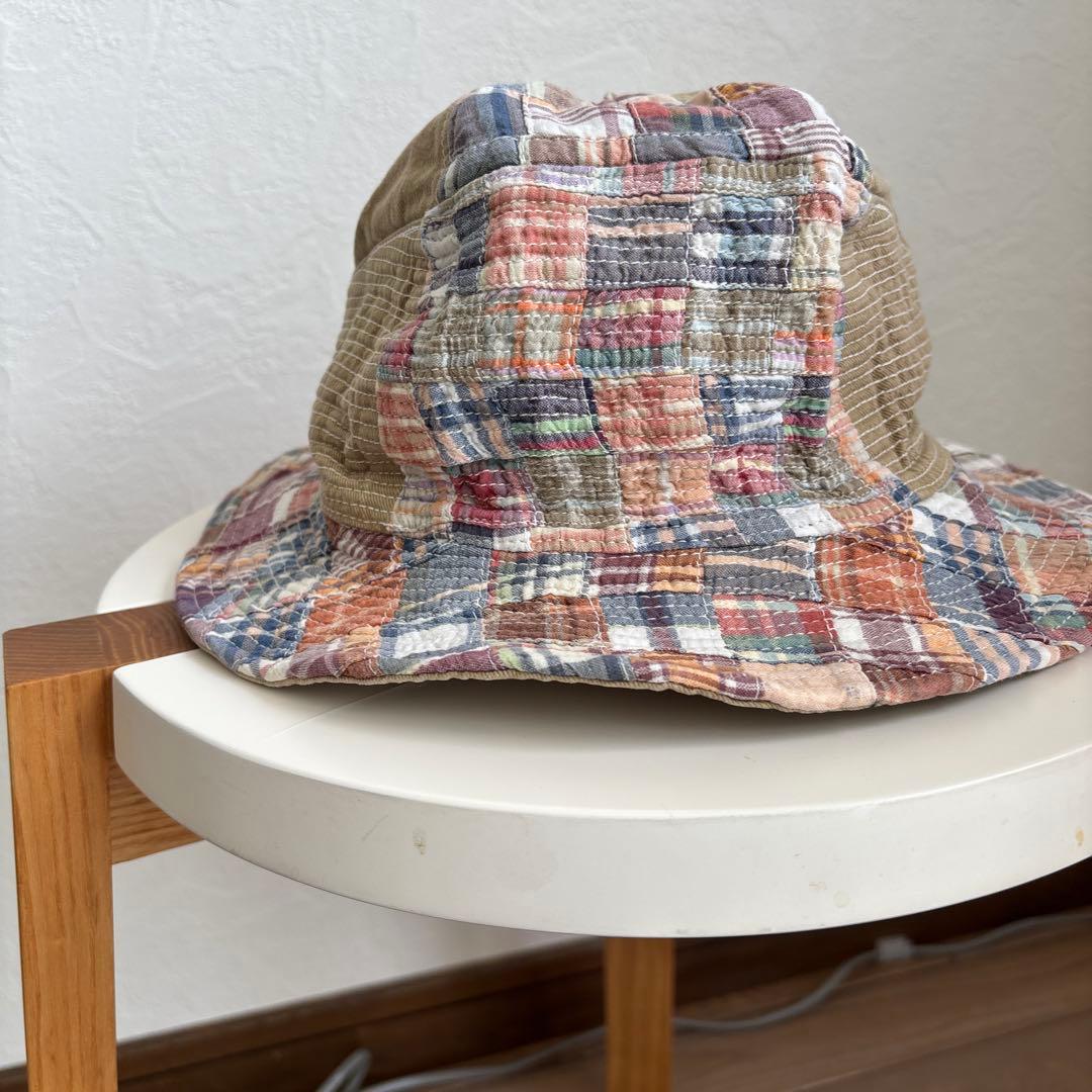 KAPITALパッチワーク バケットハット マルチカラー