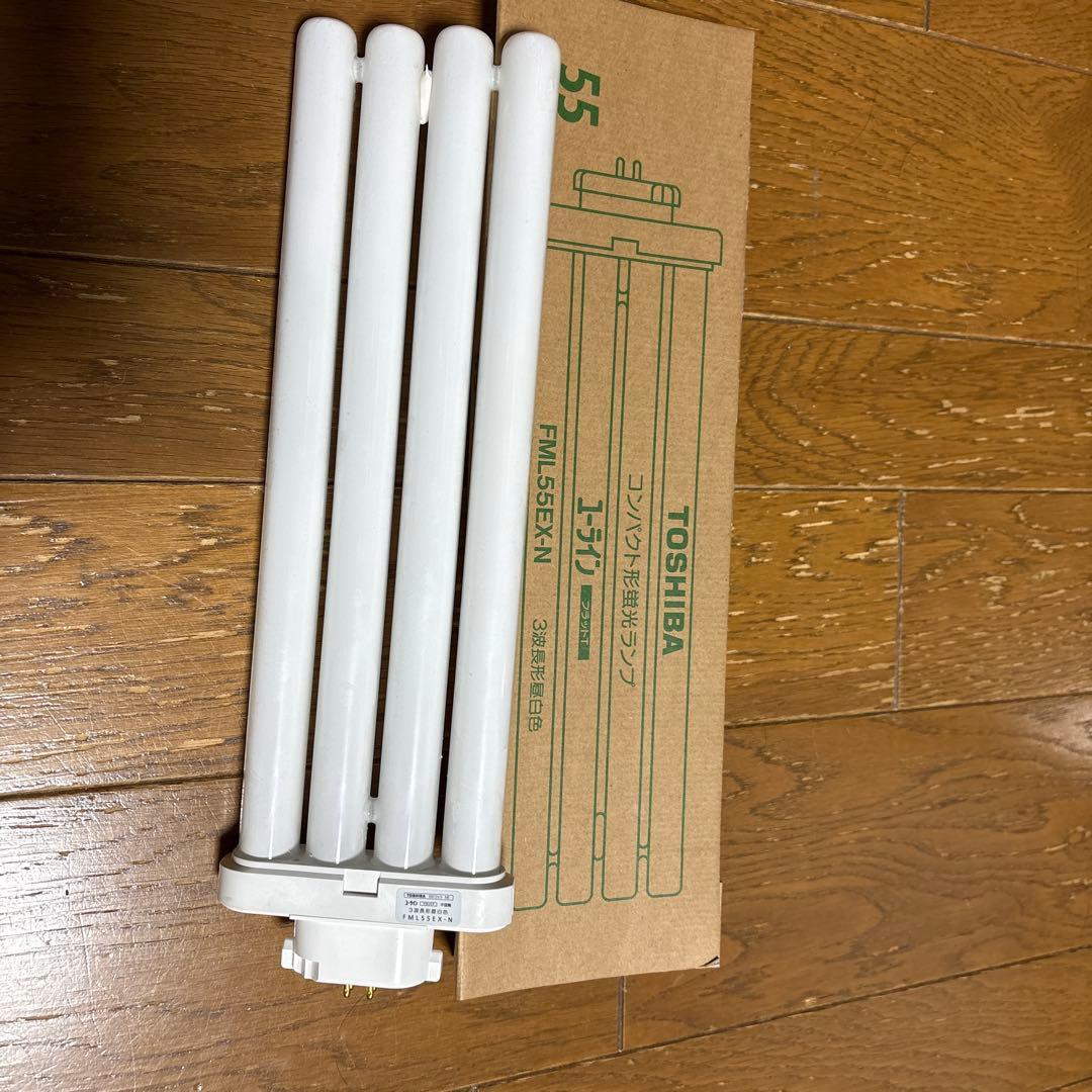 TOSHIBA コンパクト蛍光灯 FML55EX-N 18本