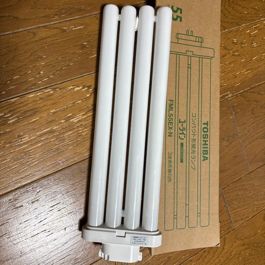 TOSHIBA コンパクト蛍光灯 FML55EX-N 18本