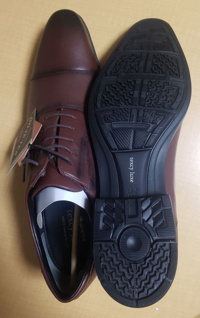 アシックス/texcy luxeTU8002 GORETEX 本革28.0cm