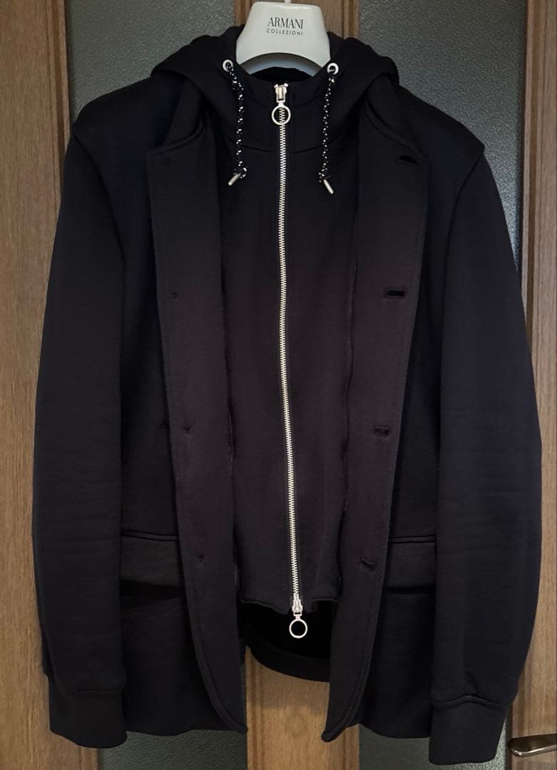 【極美品】アルマーニエクスチェンジ2ウェイコート