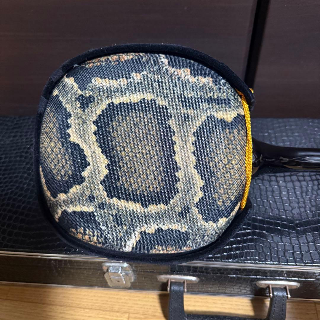 三線 沖縄 人工皮張り ハードケース付き 和楽器 民謡楽器 沖縄三線 沖縄民謡
