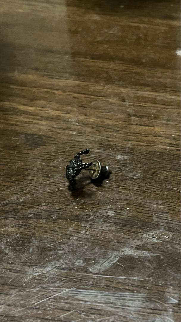 trygod トライゴット　永瀬正敏　クモ型ピアス　片耳用