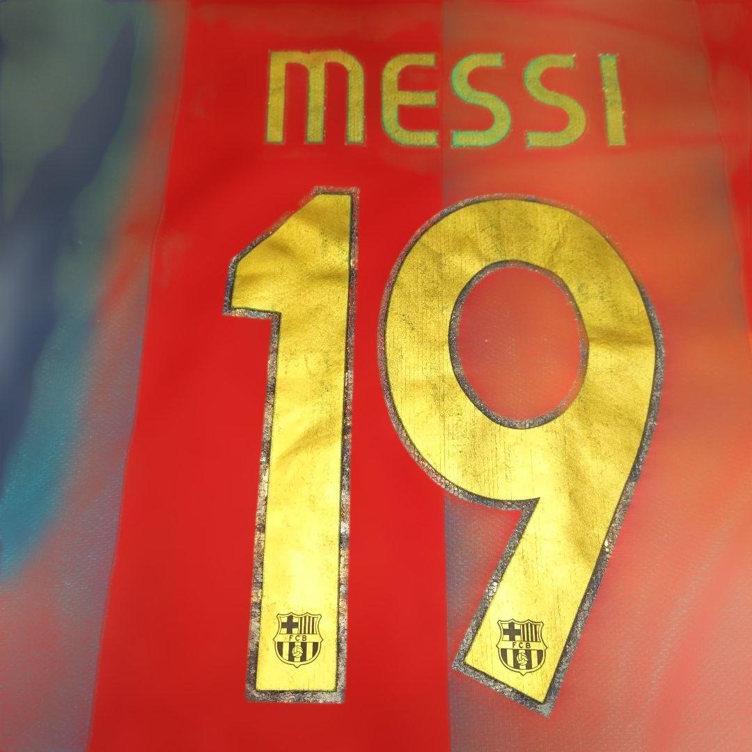 FCバルセロナ 06/07 ユニフォーム 半袖　unicef #19 メッシ