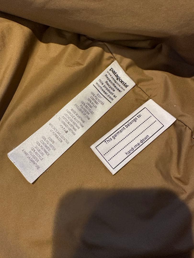 patagonia フリースジャケット XXL 大人も着用できます！