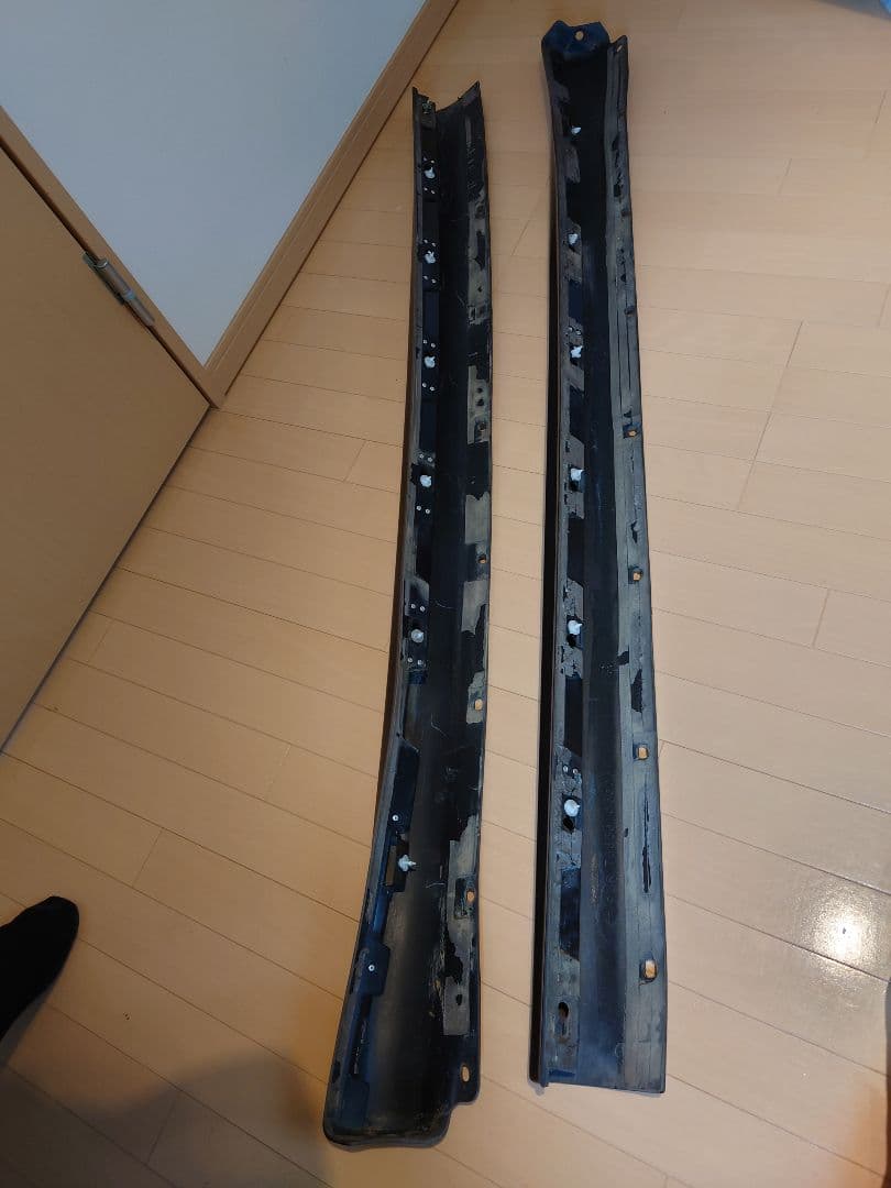 BNR32 純正サイドステップ左右　ガンメタ