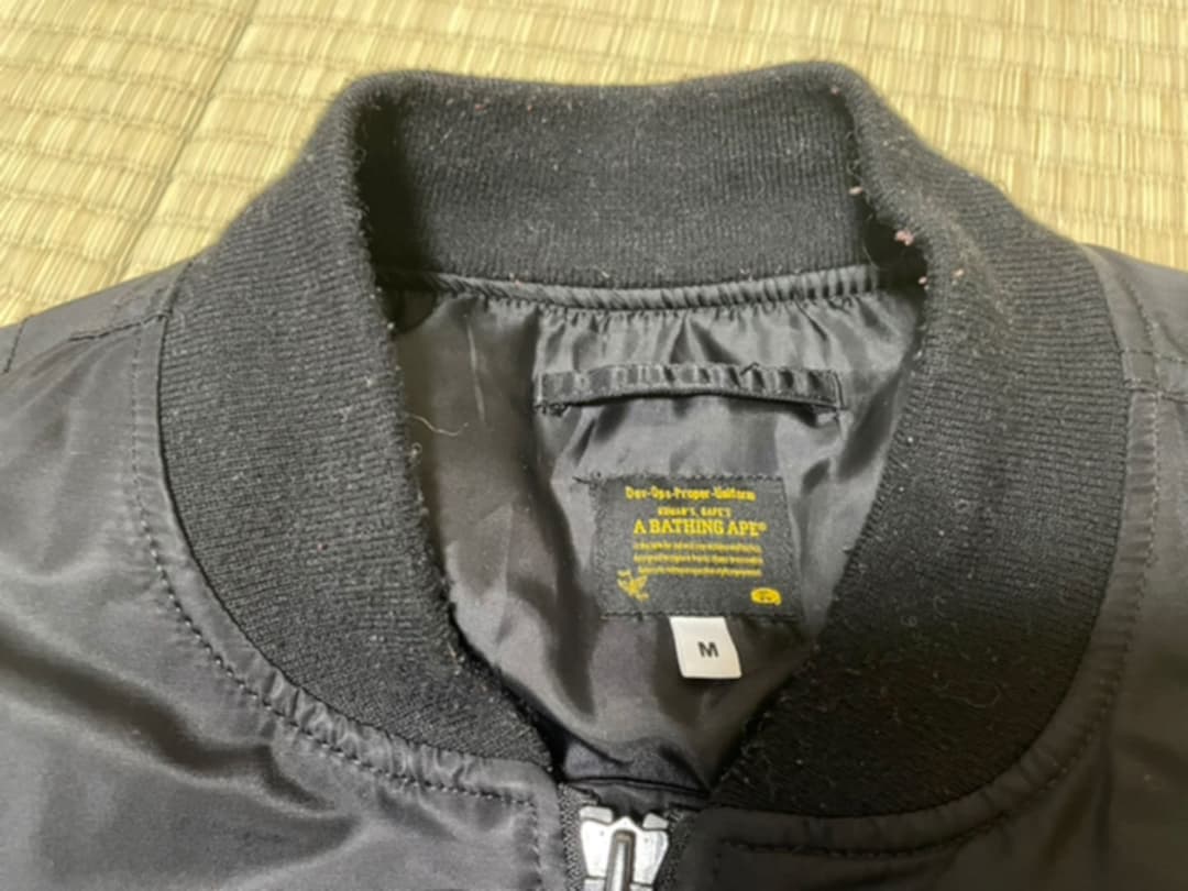 A BATHING APE MA-1 ブルゾン ジャケット　Mサイズ