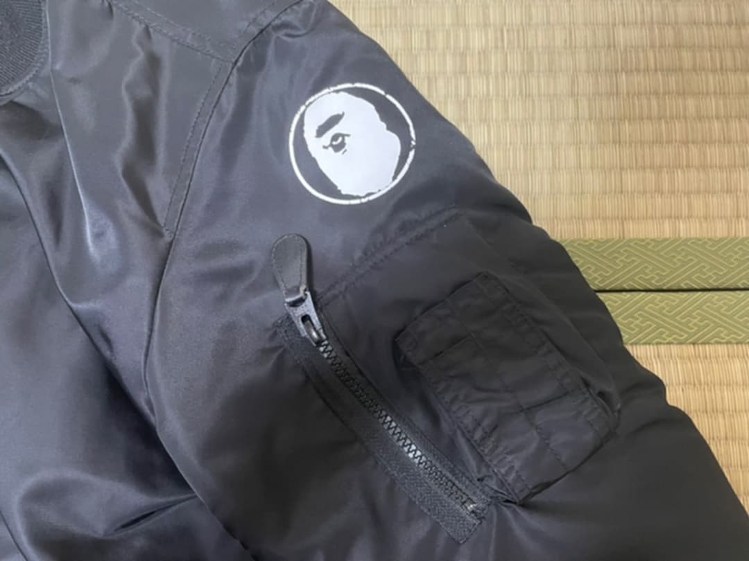 A BATHING APE MA-1 ブルゾン ジャケット　Mサイズ
