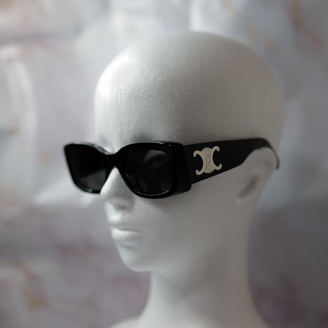 CELINE セリーヌ スクエア モード サングラス TAEYANG 着用