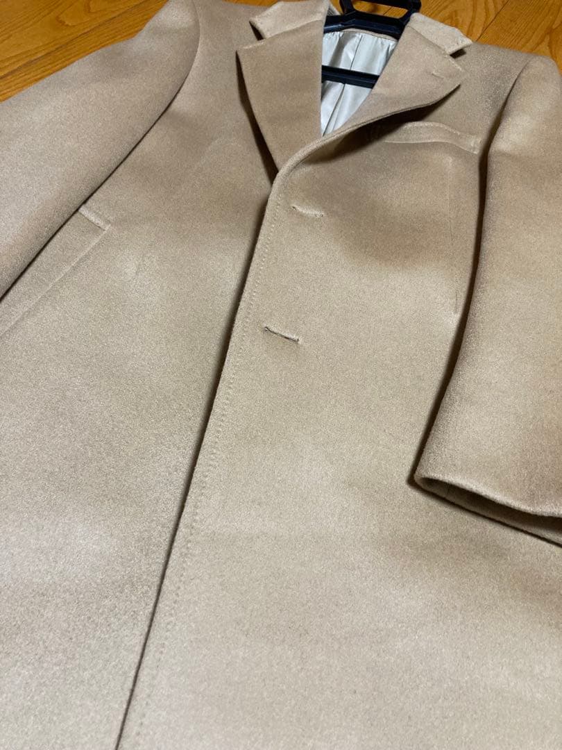 深喜毛織　フカキ　FUKAKI カシミヤ100% コート