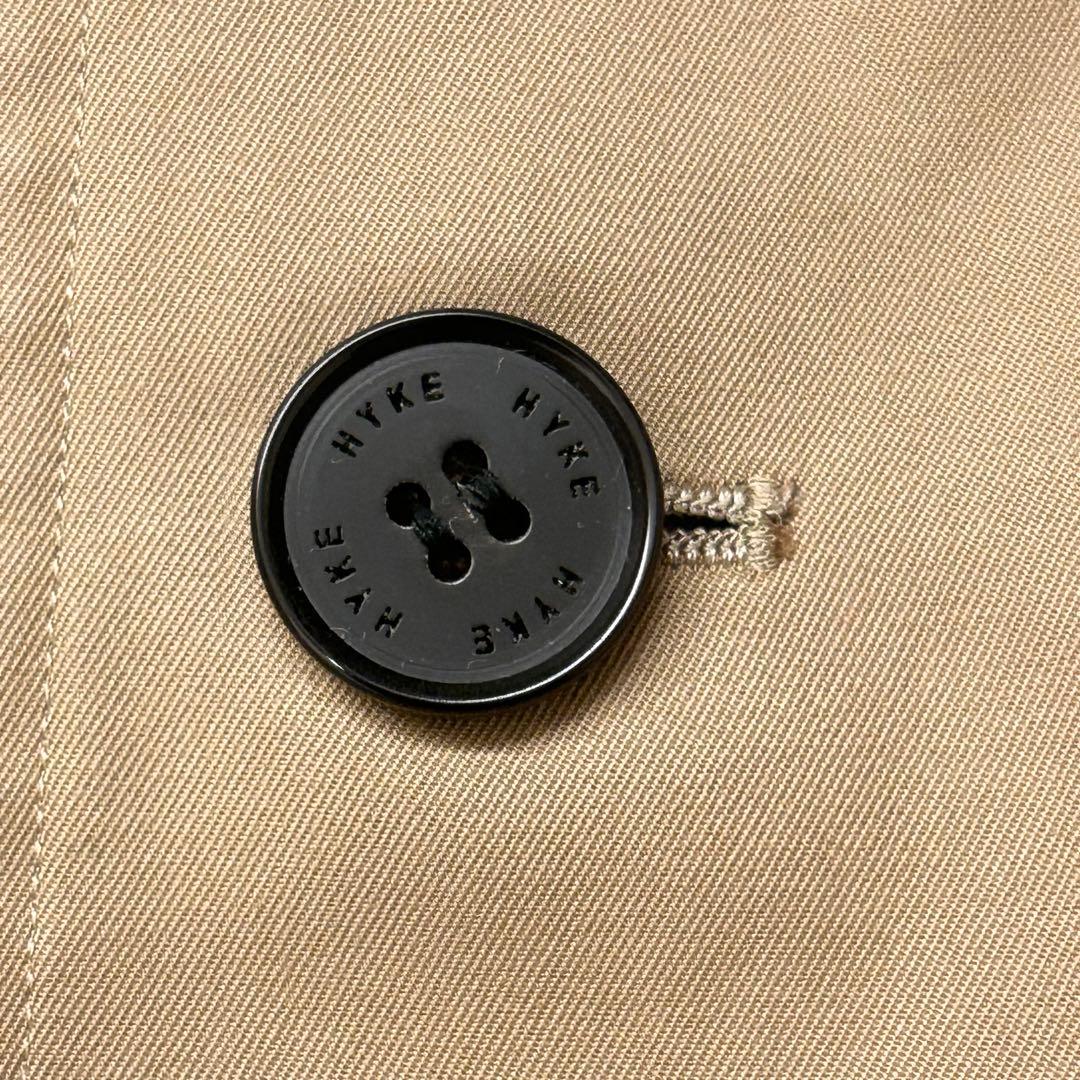 【未使用級❣️23AW】HYKE ビッグフィット トレンチコート M ベージュ