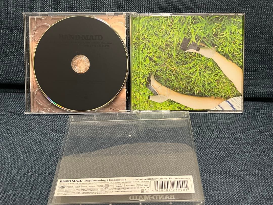 初回生産限定盤「Daydreaming/Choose me」 BAND-MAID