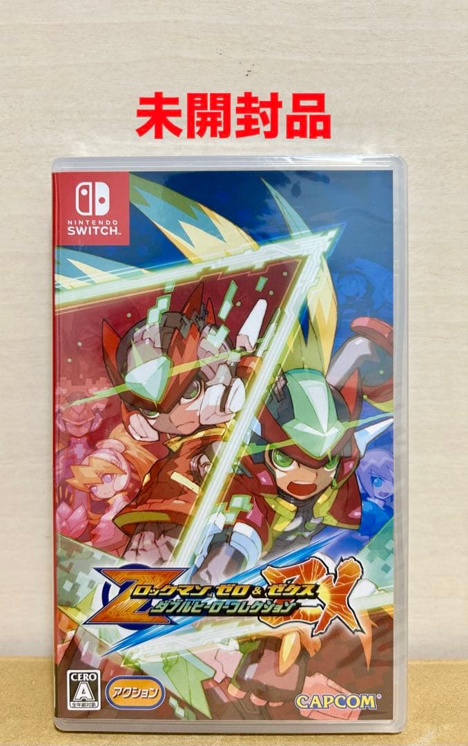 【新品未開封】 ロックマン ゼロ&ゼクス ダブルヒーロー