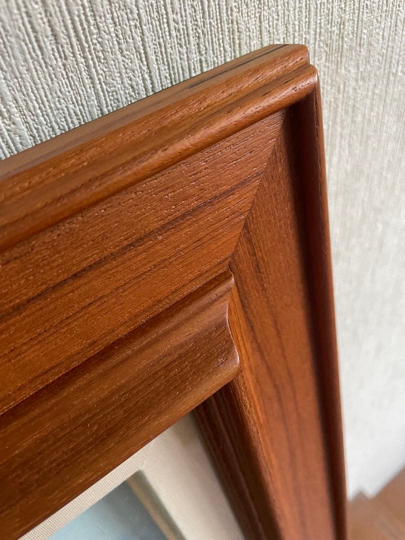 user_e25f308cさま専用 油彩画 F8 木製フレームチーク材