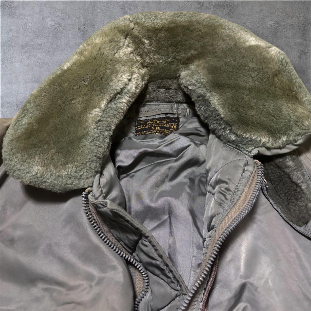50s B-15D フライトジャケット 36 USAIRFORCE