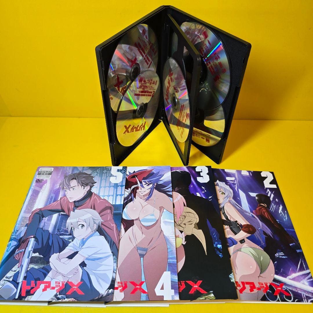 新品ケース交換済み　「トリアージX(イクス) 」DVD5巻セット
