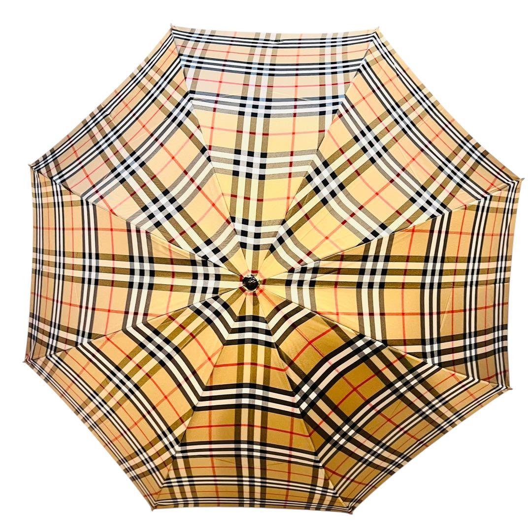 ほぼ未使用✨ BURBERRY バーバリー 折り畳み傘 ノバチェック 箱付