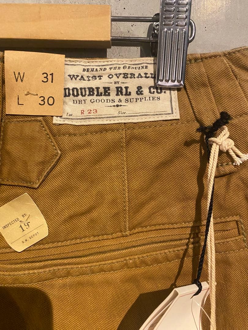新品RRL FIELD CHINO W31×L30 ラルフローレン　ロンハーマン