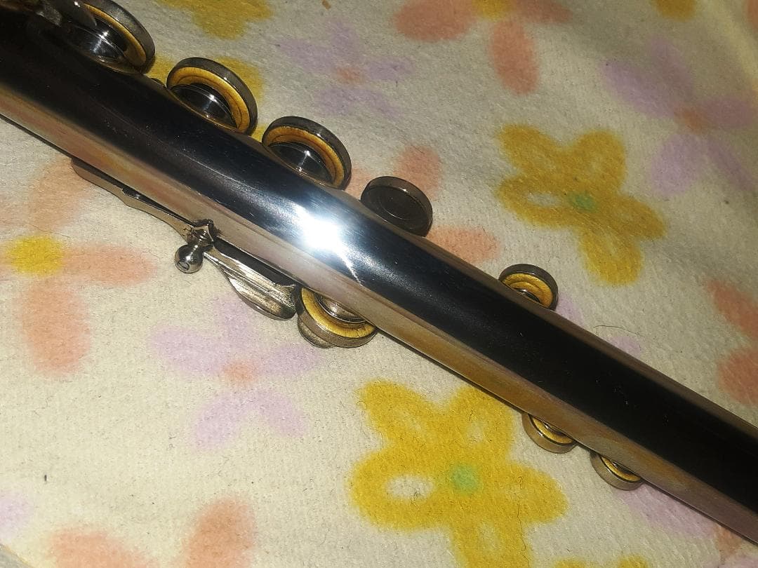 頭部管銀製　SANKYO　ETUDE　TOKYO　分解調整済　良音(^^♪