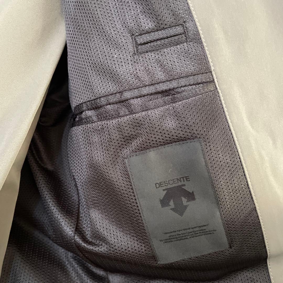 DESCENTE グレー スリムフィット セットアップ