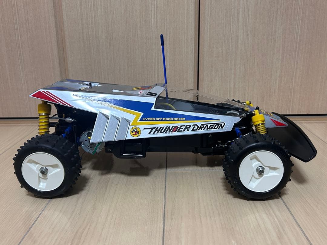 タミヤ スコーチャー シャーシ 当時物 サンダードラゴン ボディ 復刻版 メカ付