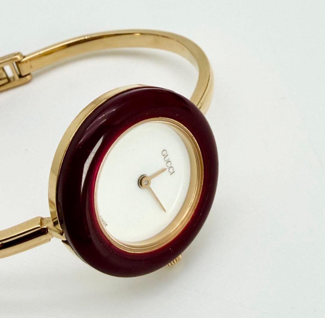 【極美品】 稼働品 GUCCI グッチ チェンジベゼル 腕時計 箱付き