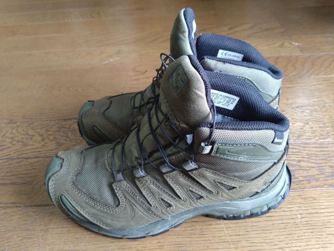 【サロモン XA FORCES MID GTX】トレッキングシューズ 24cm
