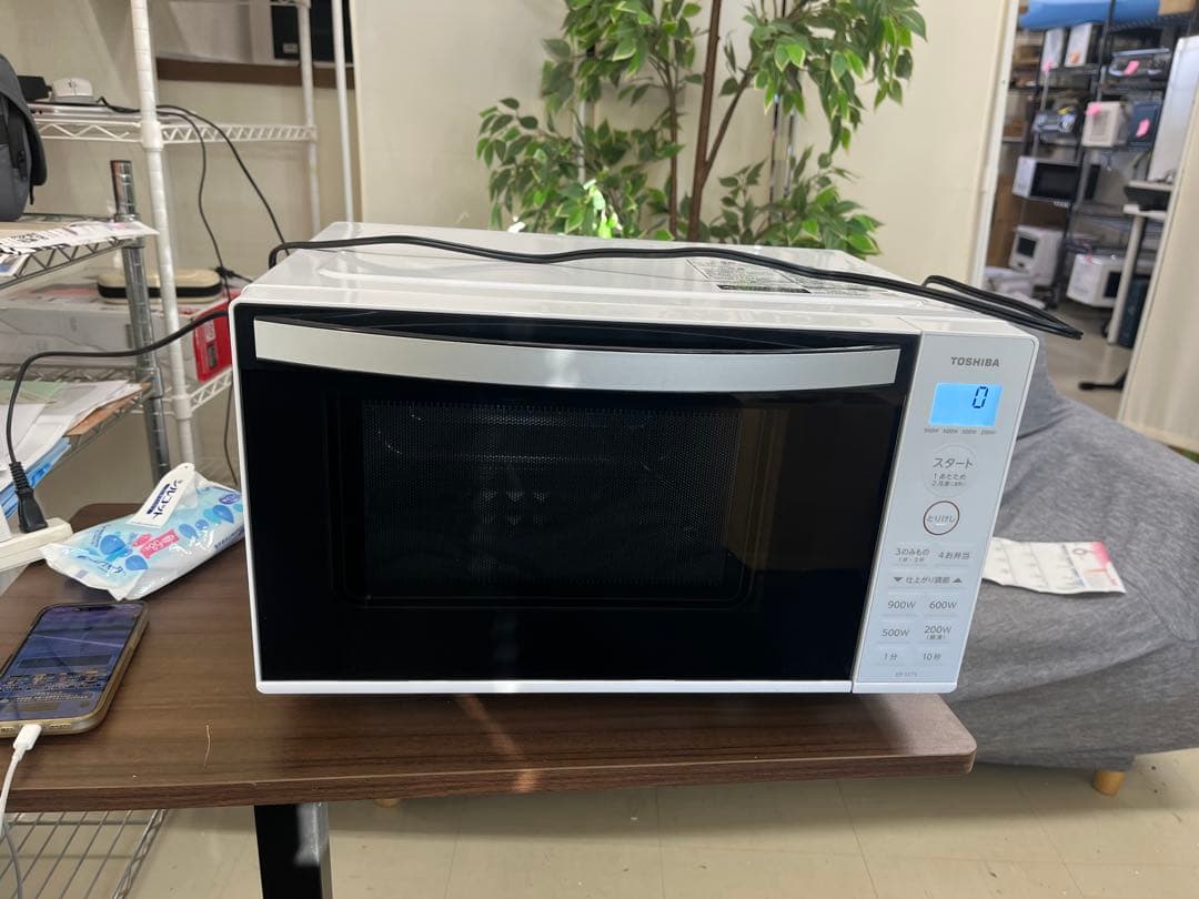 女性オーナー！美品 TOSHIBA 2025年製 電子レンジT