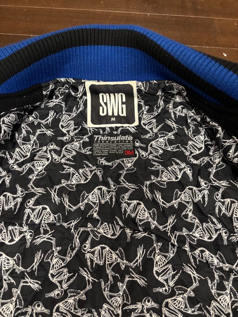 【最終値下げ】スワッガー　スタジャン　ヘビーメルトン