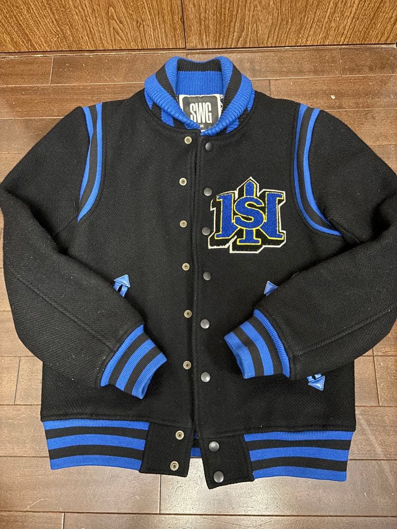 【最終値下げ】スワッガー　スタジャン　ヘビーメルトン