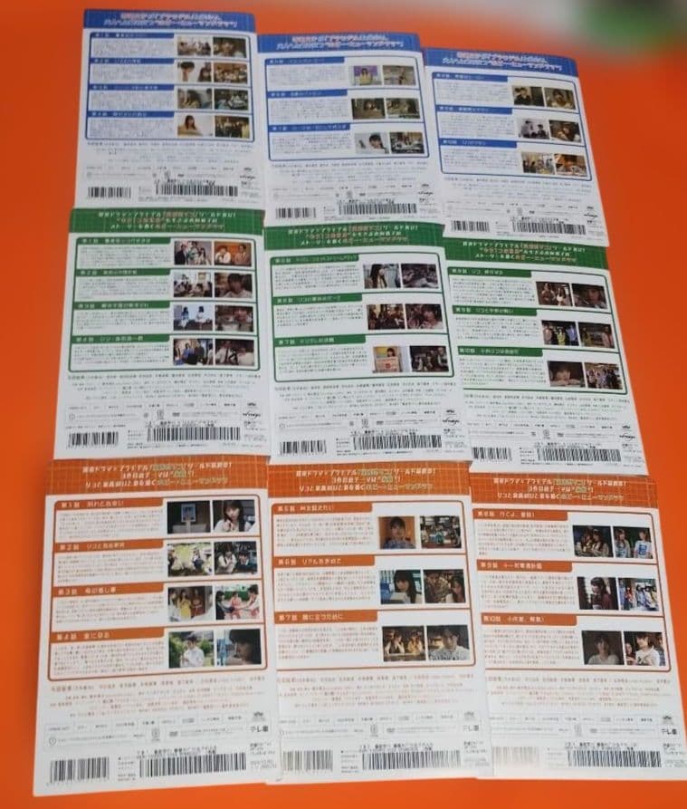 送料無料 量産型リコ シリーズ DVD 全9巻セット 与田祐希 ケース無　ドラマ