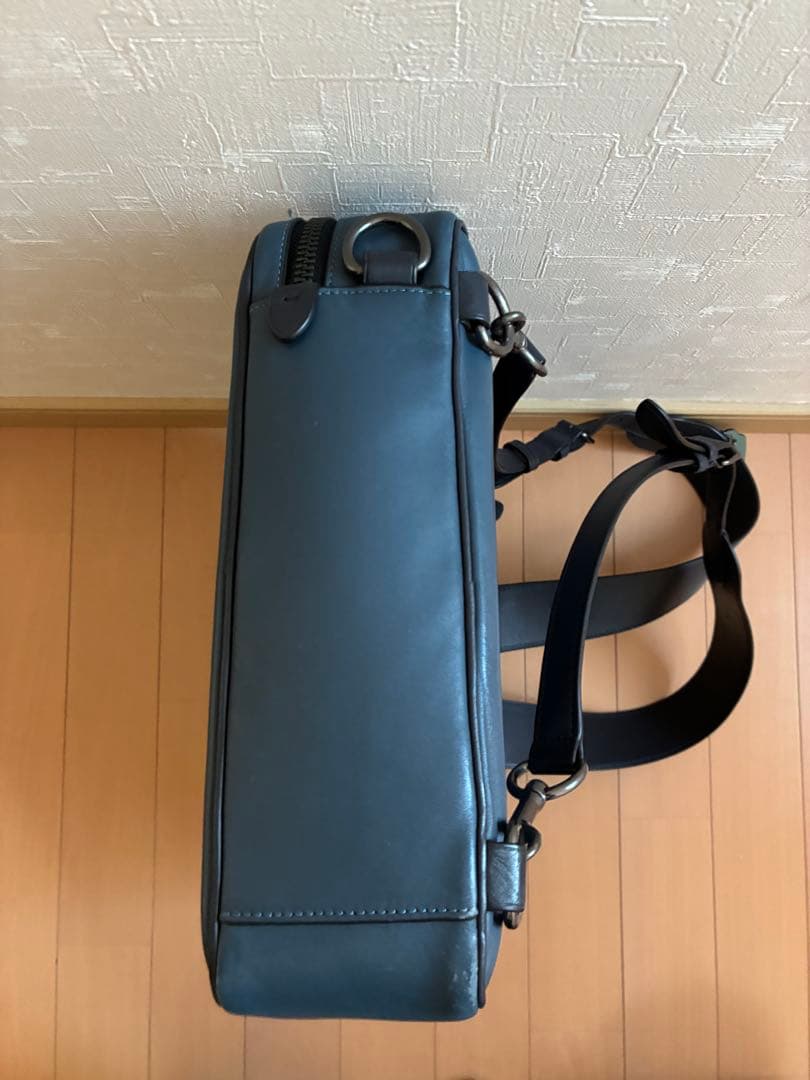 COACHブルー リュック・バックパック