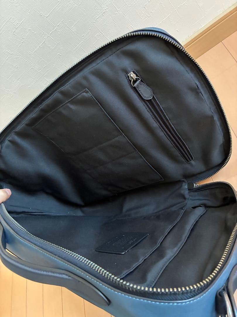 COACHブルー リュック・バックパック