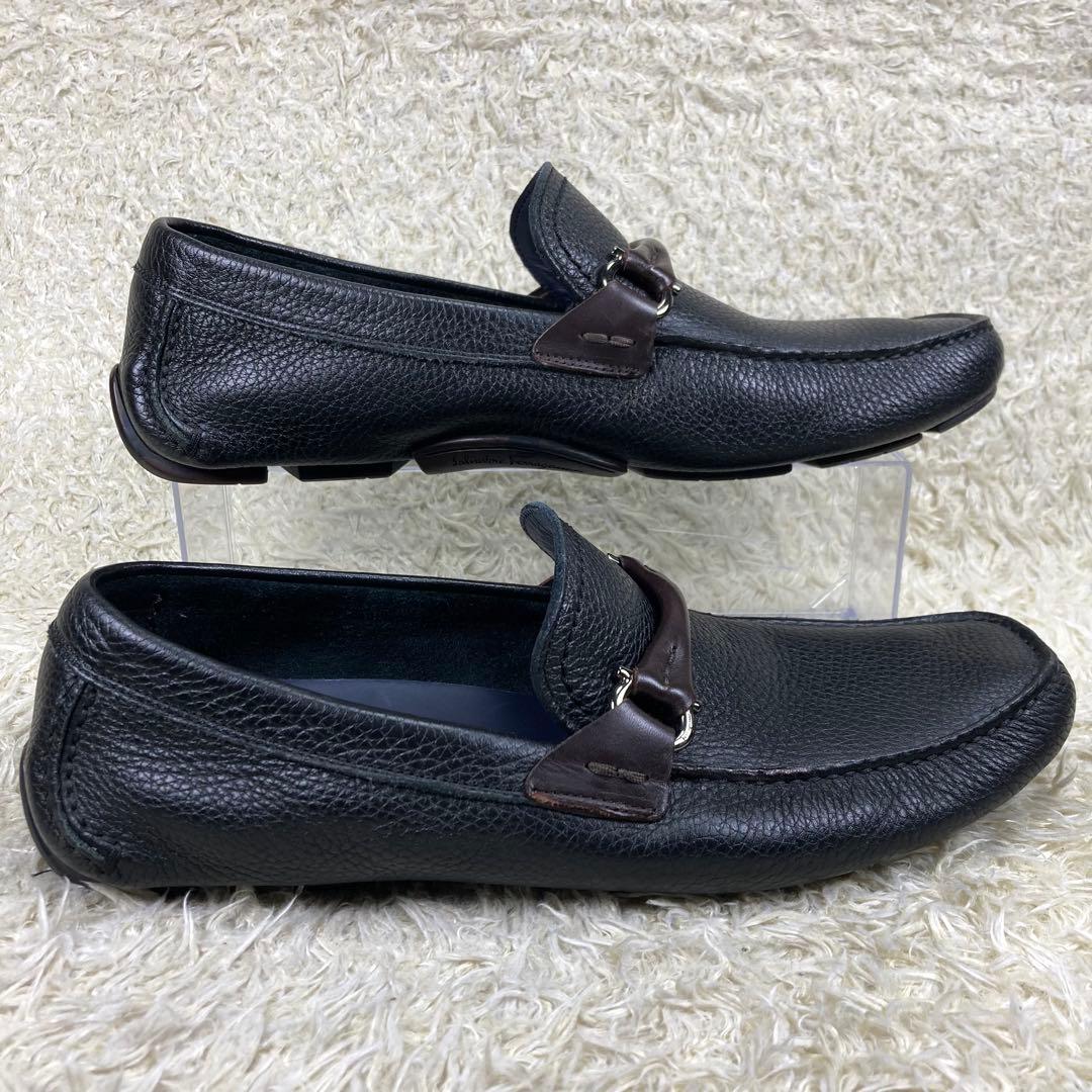 『美品』サルヴァトーレフェラガモ ガンチーニ ローファー モカシン ドライビング